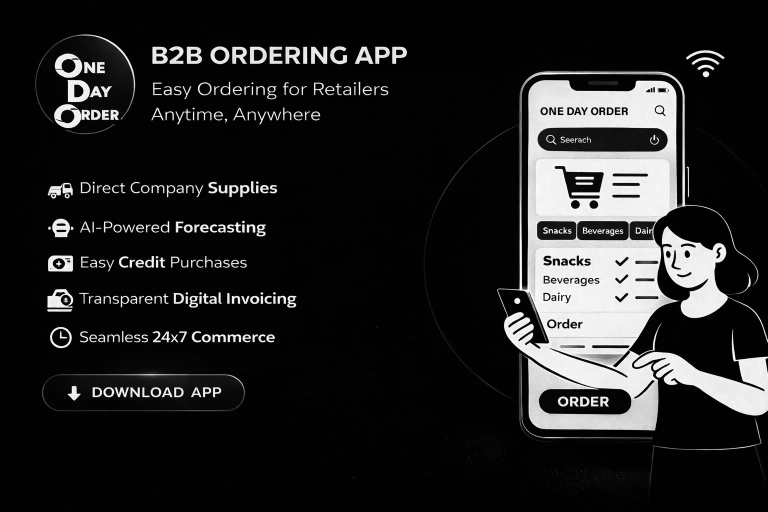 OneDayOrder Product Categories